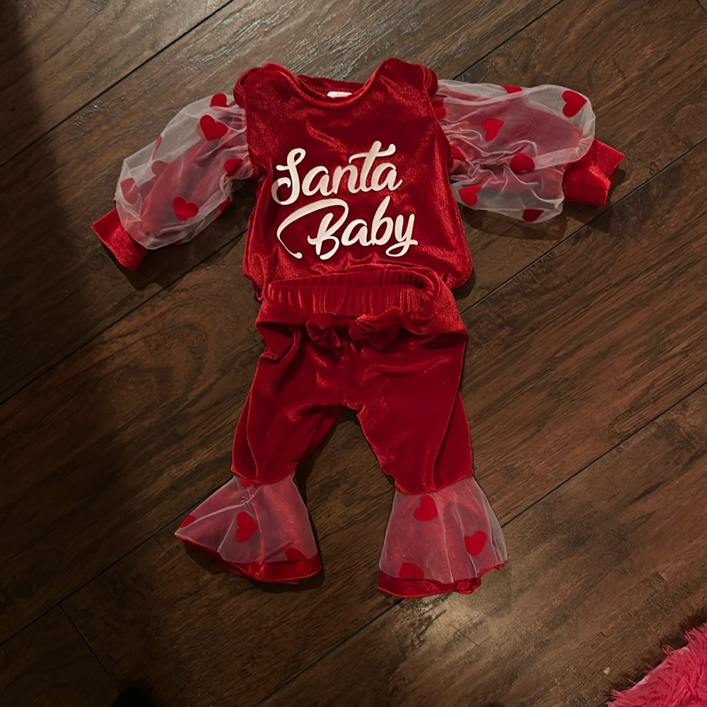 Velvet Christmas two piece